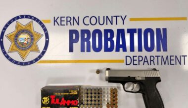 NW Bakersfield woman on probation arrested for allegedly possessing firearm, ammunition