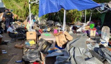17 arrested, nearly 23 tons of trash removed following Kern River encampment clean-up: Bakersfield PD