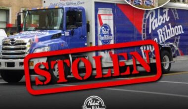 40,000 pounds of Pabst Blue Ribbon stolen in massive California beer heist