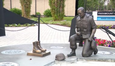Thieves steal valuable bronze soldier statue from Southern California military memorial