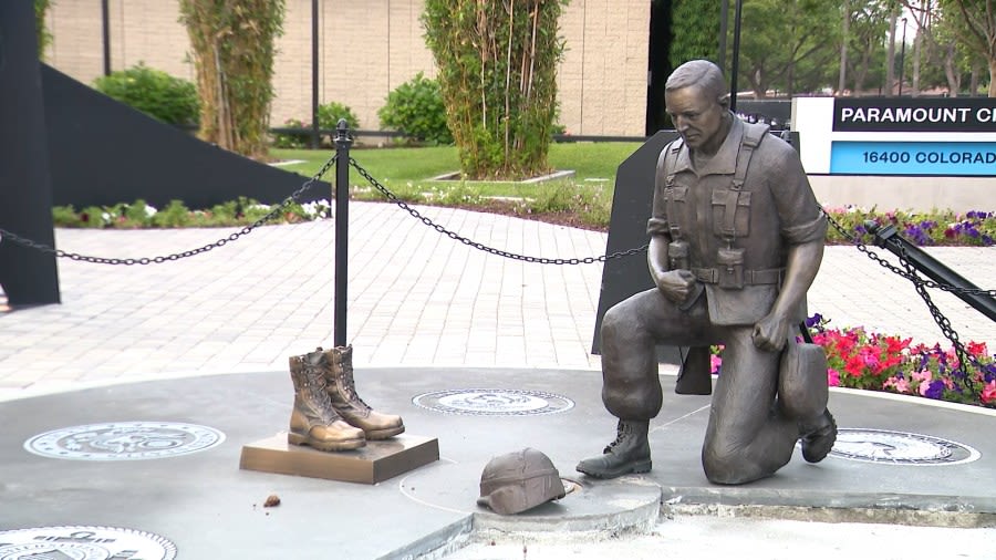 Thieves steal valuable bronze soldier statue from Southern California military memorial
