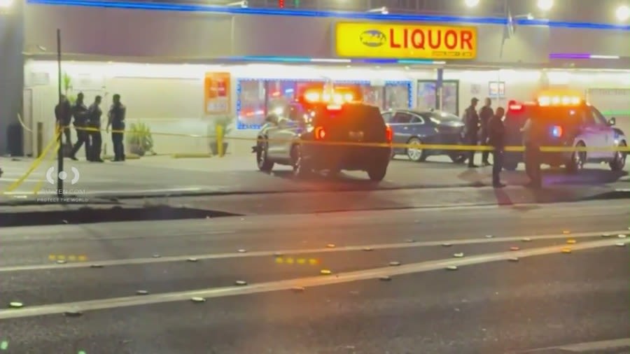 1 victim of Long Beach triple shooting dies; search for suspect continues