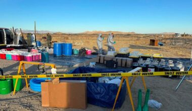 Cartel-Linked Meth Lab Busted In California Desert, 3 Arrested