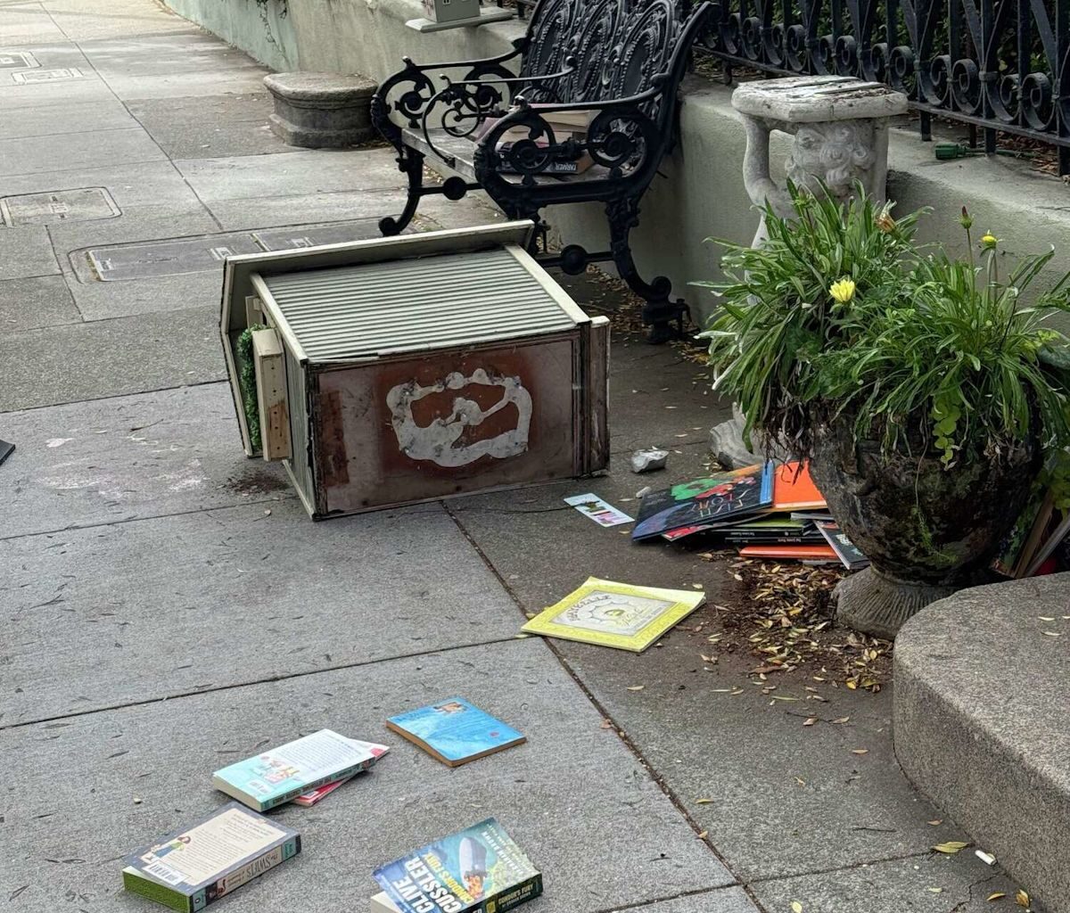 Why does this San Francisco Little Free Library keep getting destroyed?
