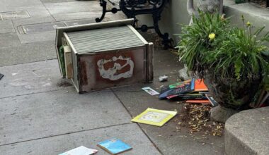 Why does this San Francisco Little Free Library keep getting destroyed?