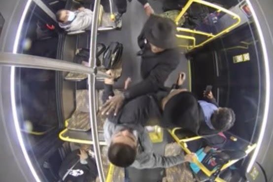 Man gets life sentence for hate crime stabbing aboard Los Angeles bus