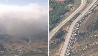 Brush fire burning near Los Angeles-Kern County line in Gorman – NBC Los Angeles