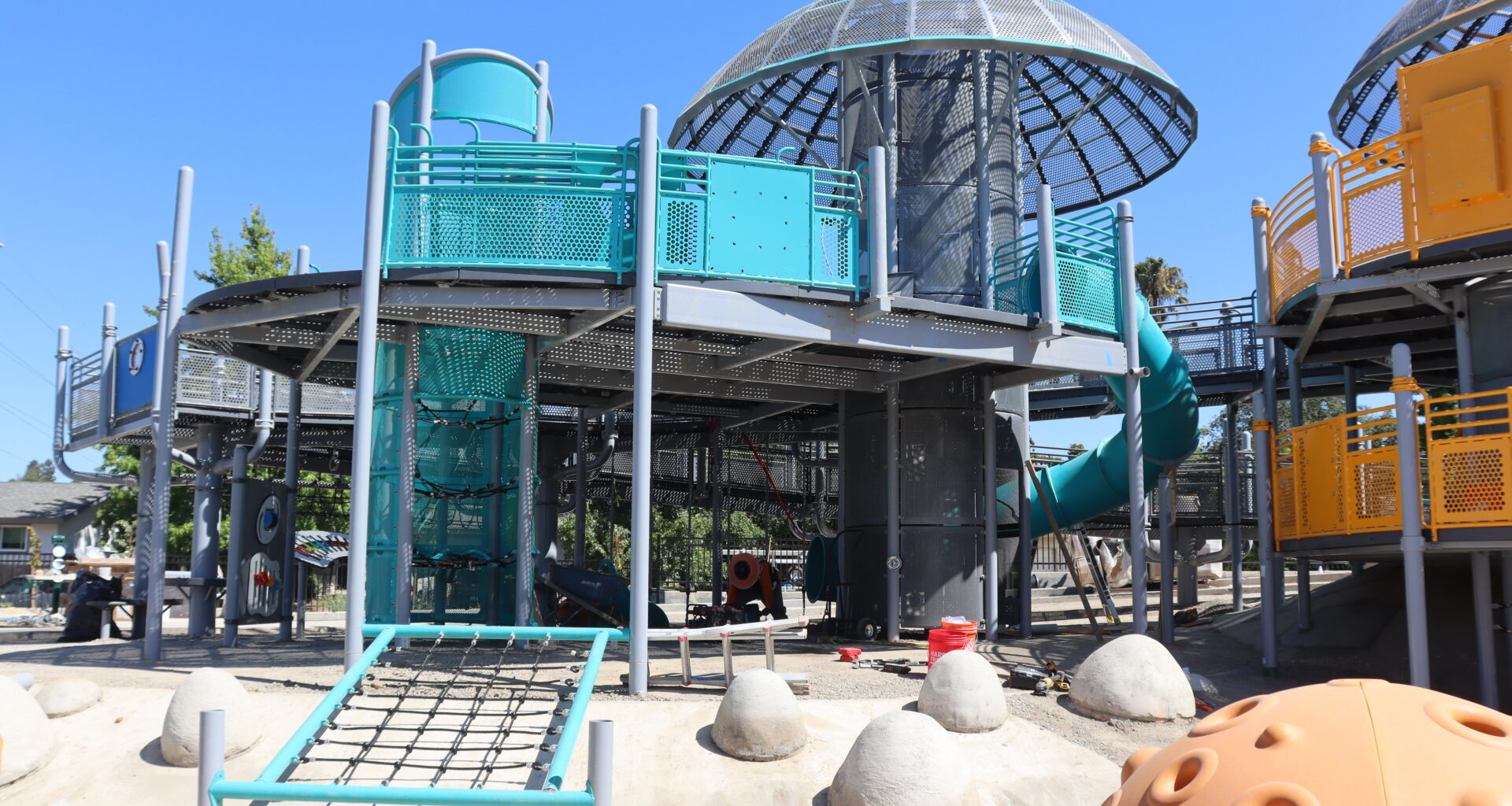 New Arden-Arcade playground will let kids in wheelchairs reach the top