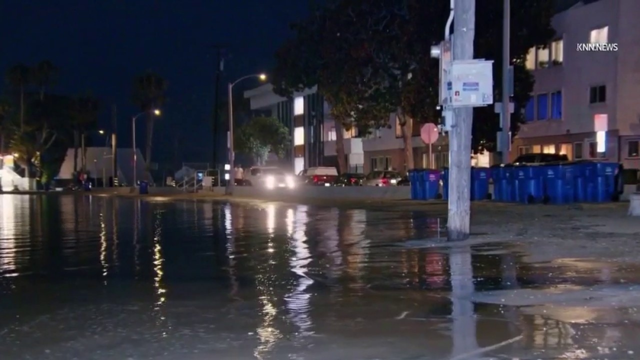 Long Beach faces highest tide of the month