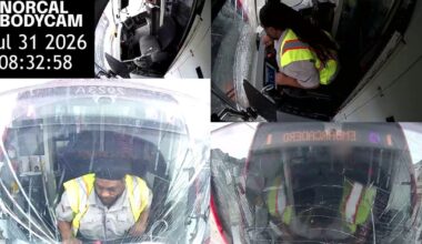 Muni driver appears asleep before L Taraval crash