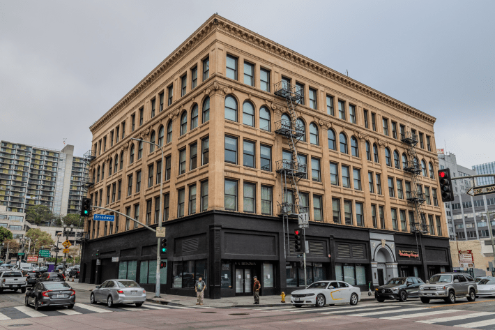 The Giant Penny Building.