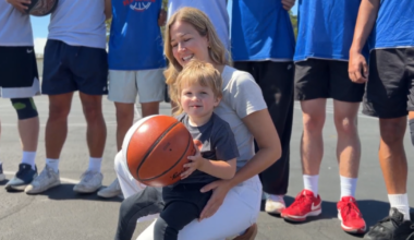 California boy with rare disorder gets unforgettable birthday surprise from basketball community