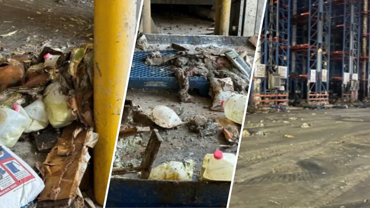 Images show inside Lineage Logistics Boyle Heights warehouse – NBC Los Angeles
