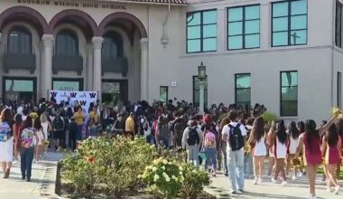 First day of school marks 100 years at Wilson High School in Long Beach