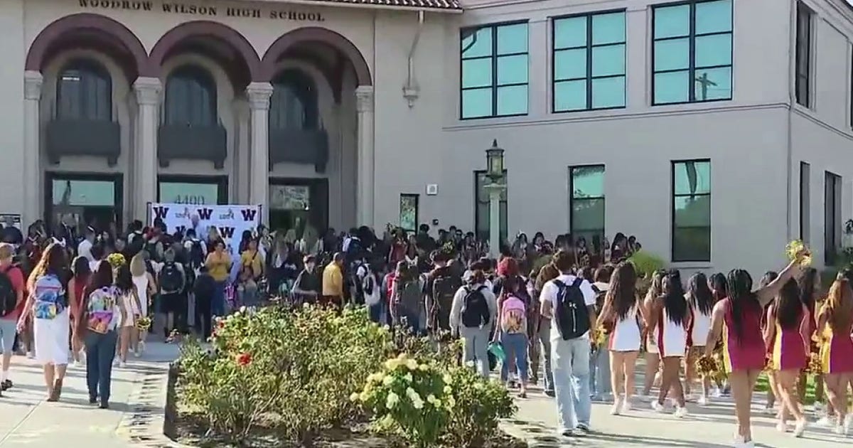 First day of school marks 100 years at Wilson High School in Long Beach