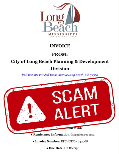 Long Beach officials warn residents against planning department scam