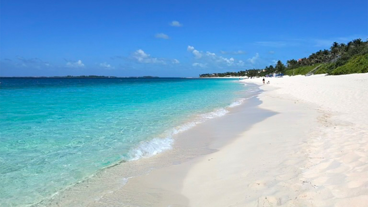 cabbage beach caribbean beaches