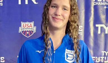 14-Year-Old Lauren Lonsdale's 200 IM NAG, 4:12 400 Free Highlight Back Half of Sacramento Futures