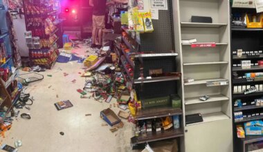 California street takeover suspects ransack family store with power tools