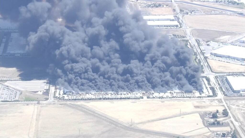 Tracy warehouse fire