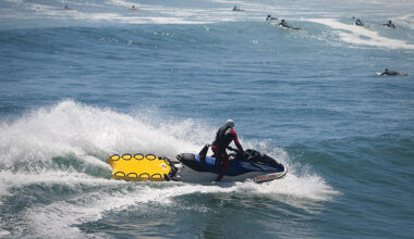 Long Beach Rescue Team Searches for Man Who Fell Off Jet Ski