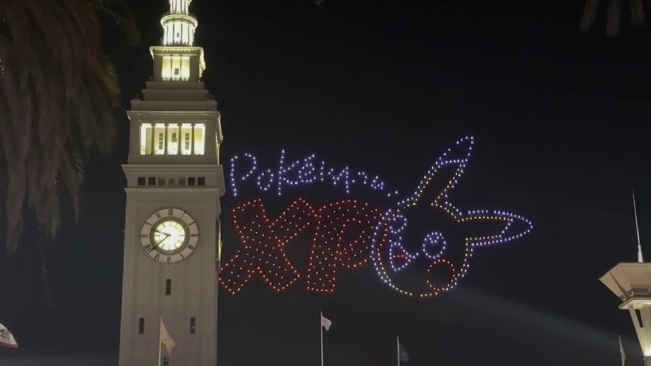Pokemon takes over San Francisco with 50,000 fans, drone shows