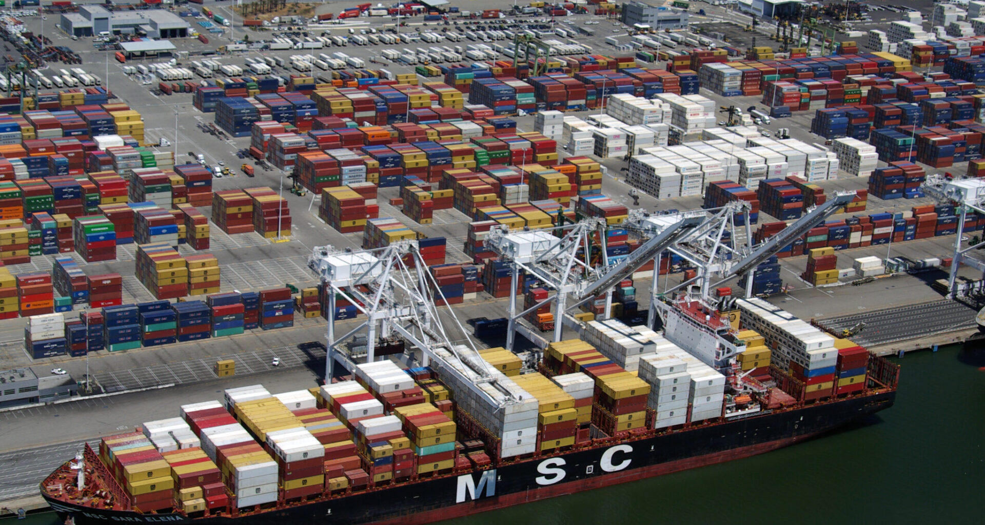 msc ship at Port of Oakland
