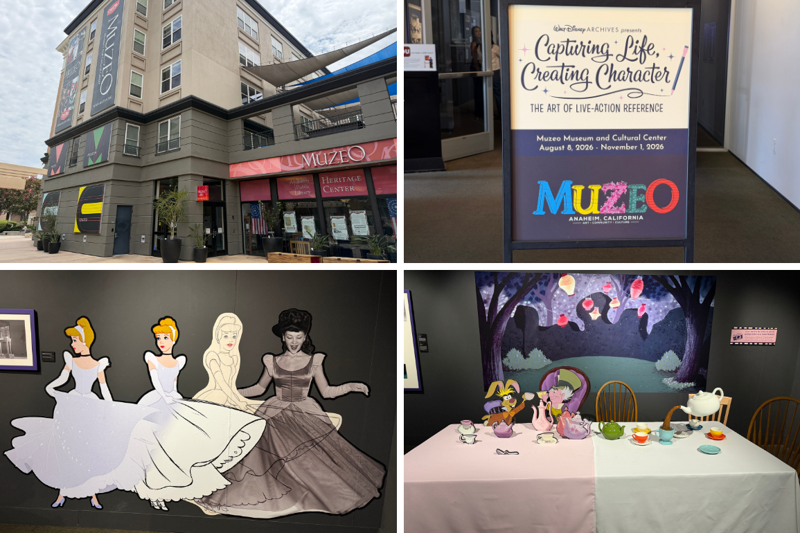Walt Disney Archives’ New Touring Animation Exhibition Opens Today in Anaheim 