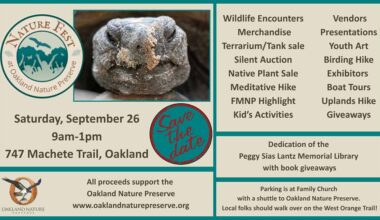 Oakland Nature Preserve Festival Celebrates Conservation, Community and Learnings(Sept. 26)