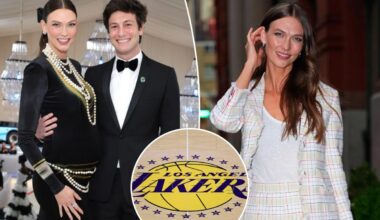 Josh Kushner's wife Karlie Kloss speaks on LA before Lakers sale