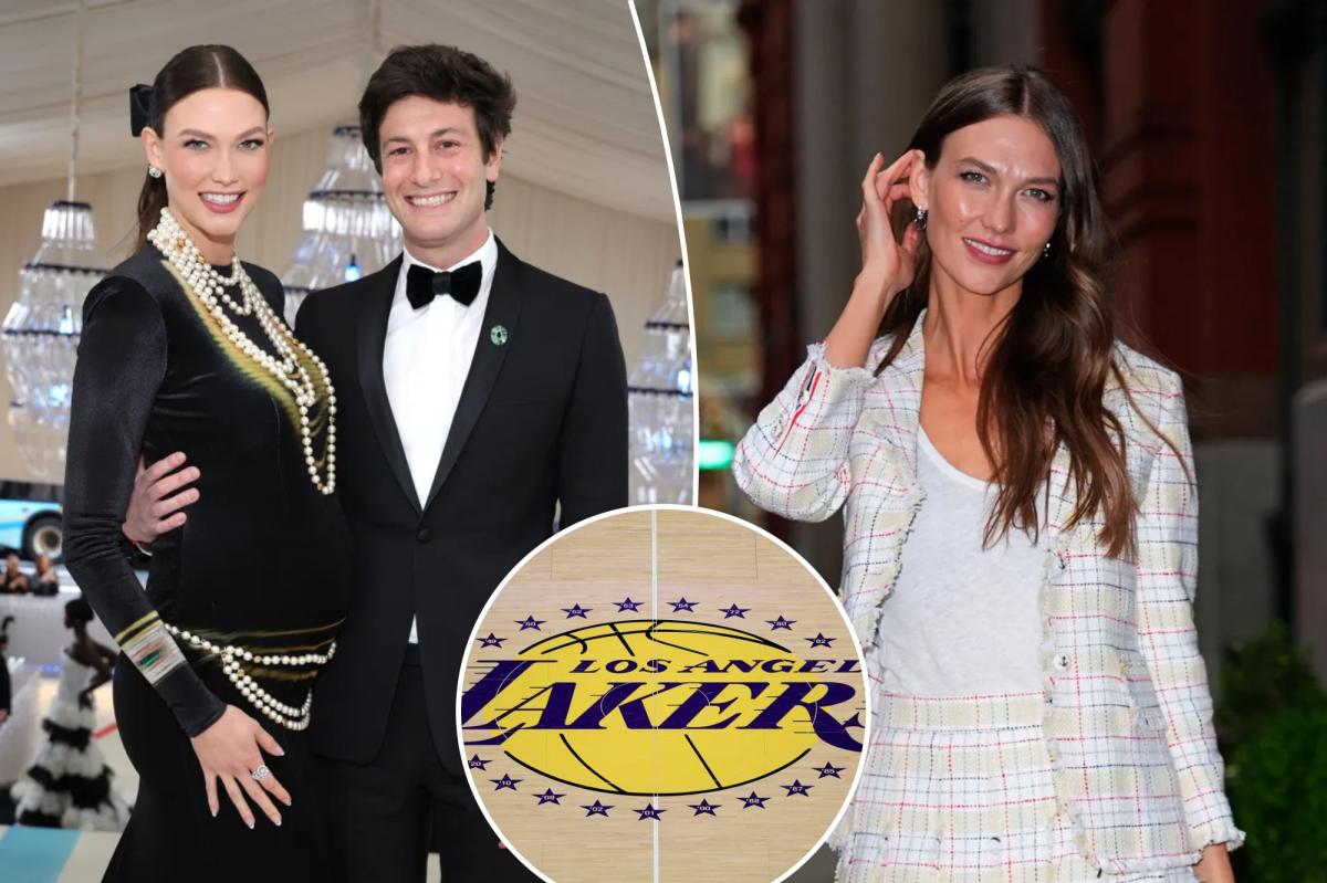 Josh Kushner's wife Karlie Kloss speaks on LA before Lakers sale