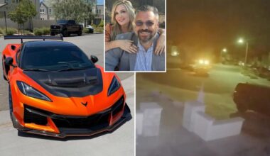 Video shows thieves steal Corvette C8 ZR1 straight from Santa Clarita driveway