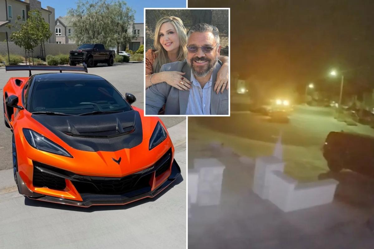 Video shows thieves steal Corvette C8 ZR1 straight from Santa Clarita driveway