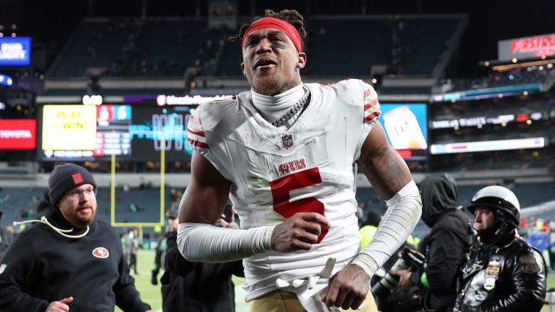 San Francisco 49ers wide receiver Demarcus Robinson