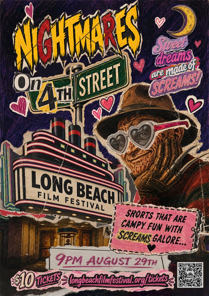 Nightmares On 4th Street event poster