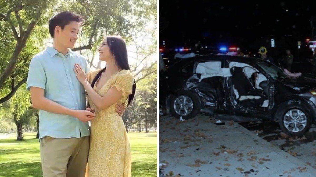 Dashcam video shows OC deputy crash that injured couple – NBC Los Angeles