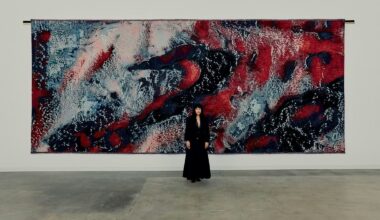 Sarah Rosalena creates monumental textile work for LACMA’s new galleries