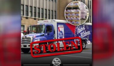 Massive Pabst Blue Ribbon heist in California; brewery issues ultimatum