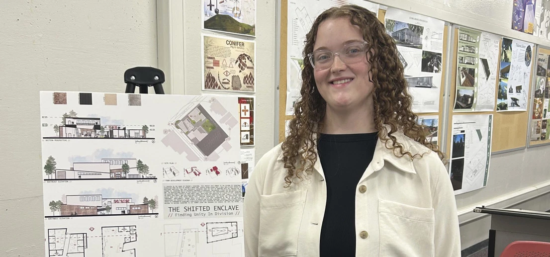 Student Paige Henkins