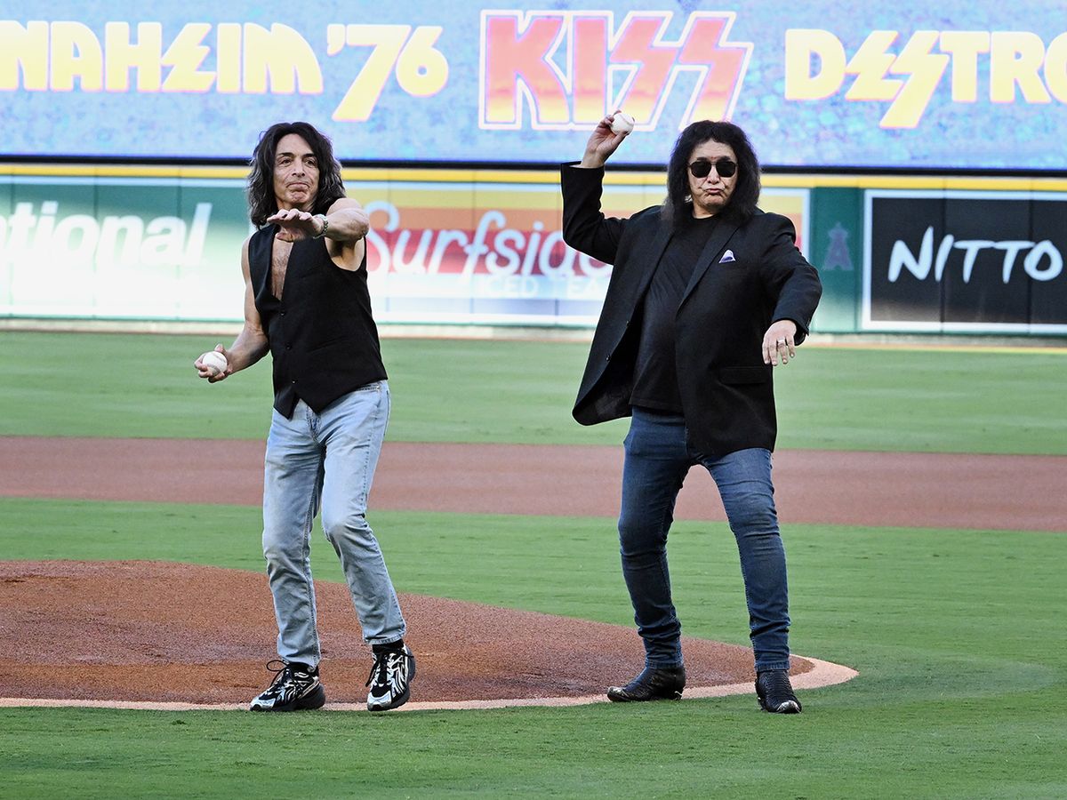 Paul Stanley and Gene Simmons mark 50th years of KISS's Anaheim Stadium show