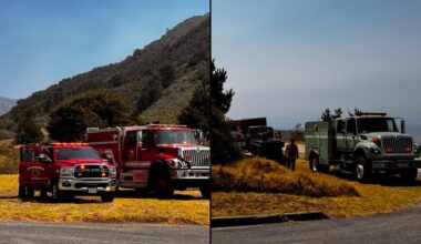 Plaskett Fire breaks out in California's Big Sur as crews continue battling Timber Fire