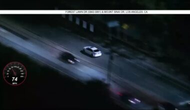 LAPD chases suspect wanted for assaulting police officer – NBC Los Angeles