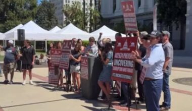'Stop Nick Shirley Act' opponents rally in Sacramento