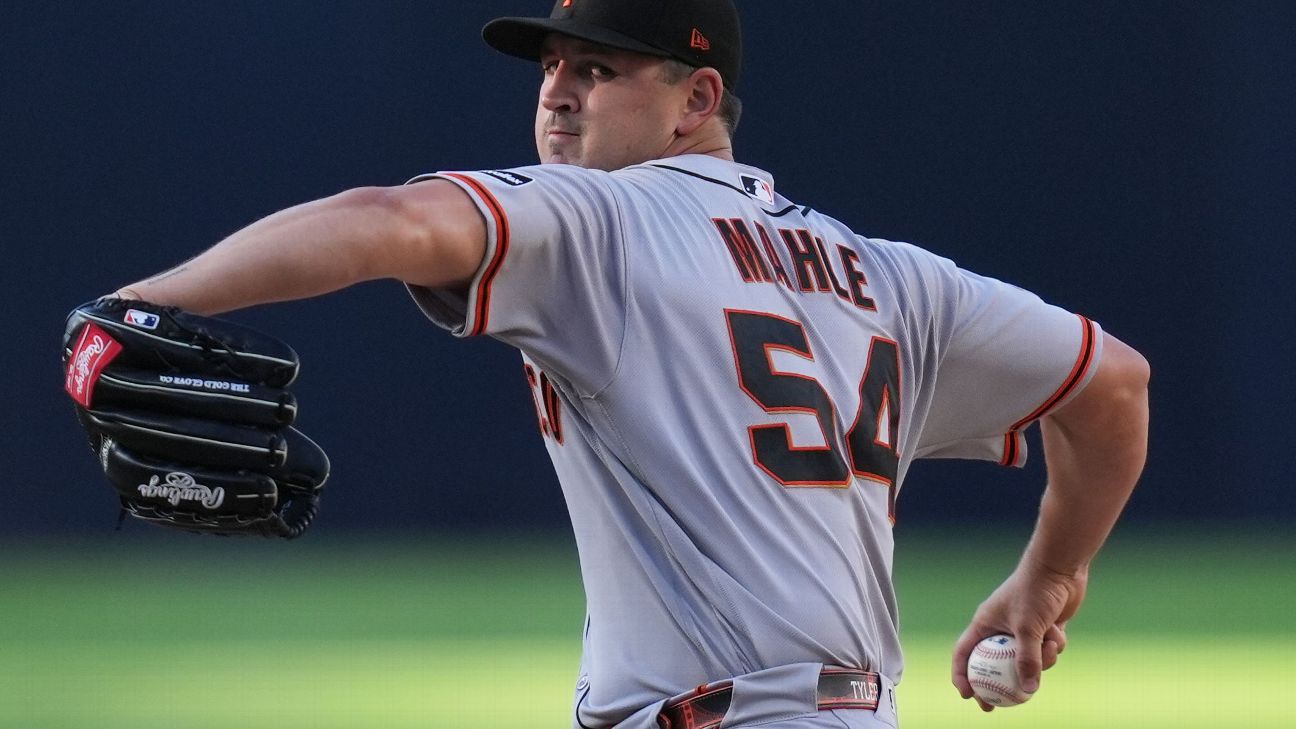 San Francisco Giants deal Tyler Mahle, 31, to Atlanta Braves