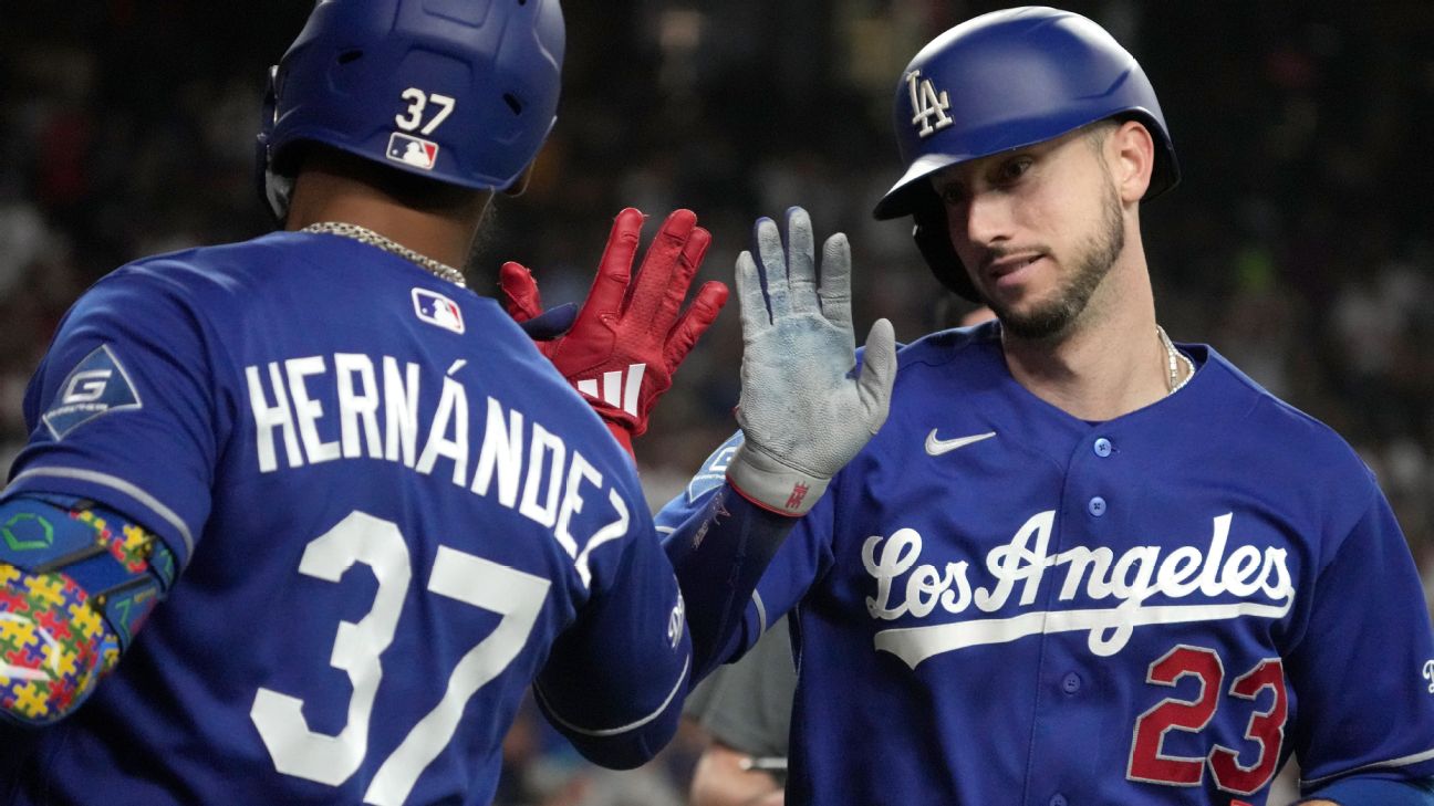 Dodgers snap seven-game skid, defeat Diamondbacks in 10