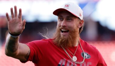 49ers' George Kittle eyes return to practice, opener in Australia