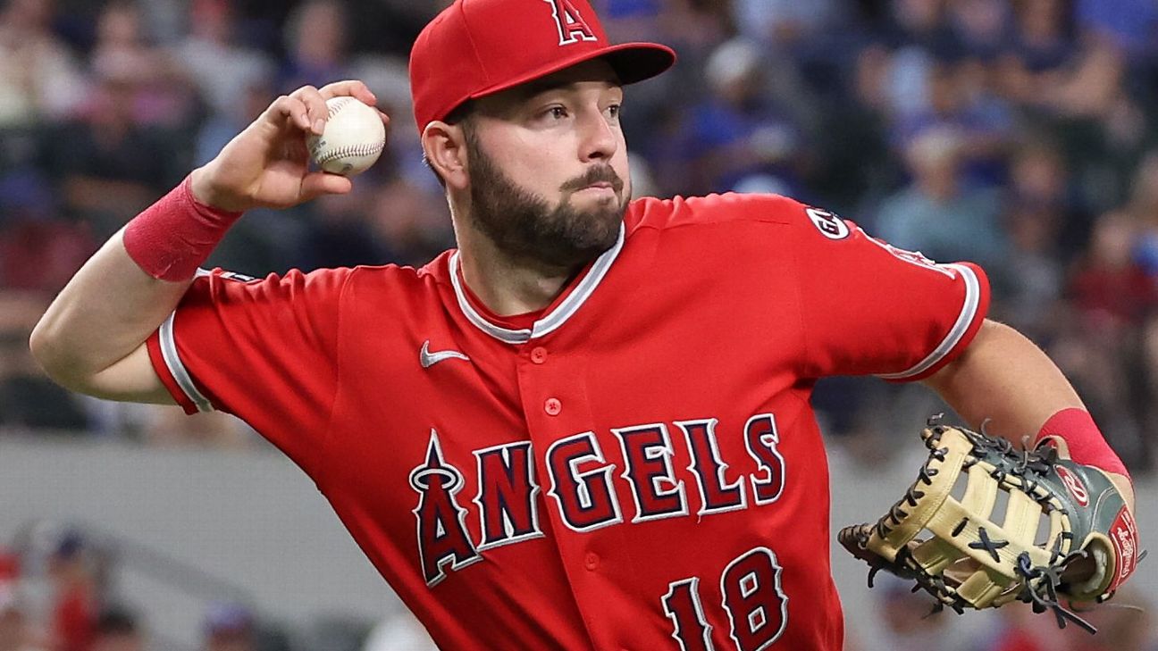 Los Angeles Angels place 1B Nolan Schanuel on injured list