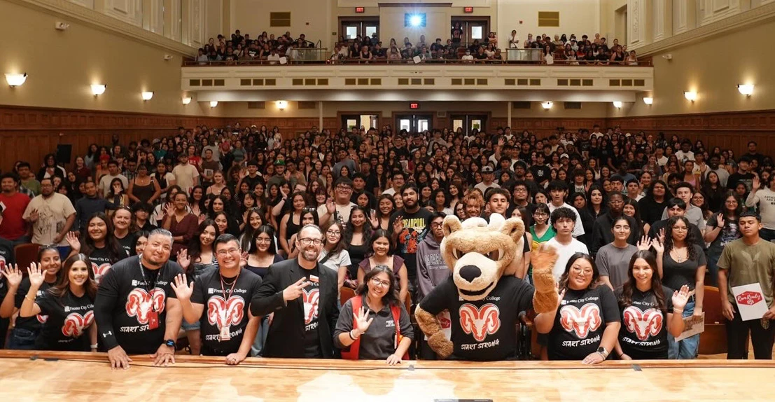 Students at Ram Ready Orientation