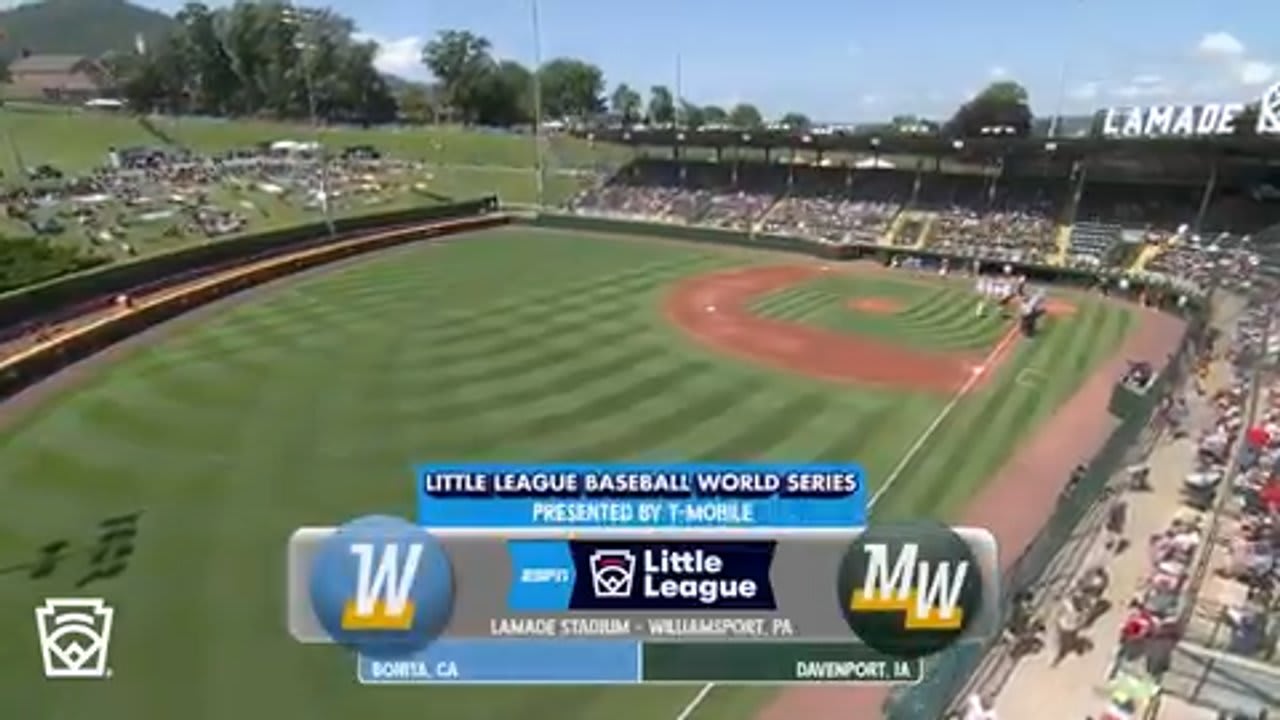 Recap: California vs Iowa - Little League