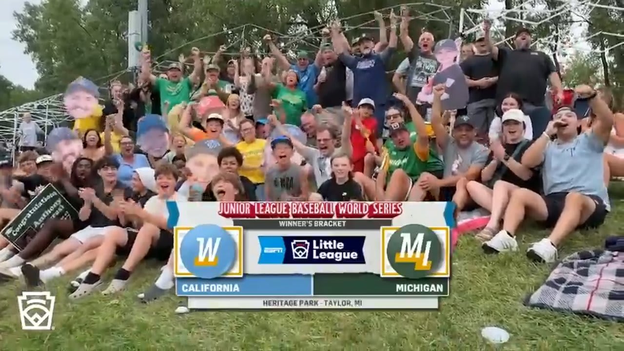 Recap: Michigan vs. California - Little League